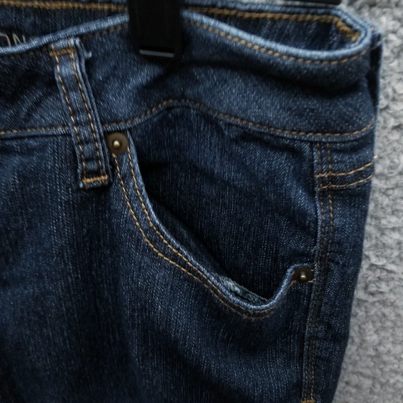 Natural Reflections Women's 4 Blue Bootcut Jeans 32.5" 30.75" 8.5" - Picture 4 of 11